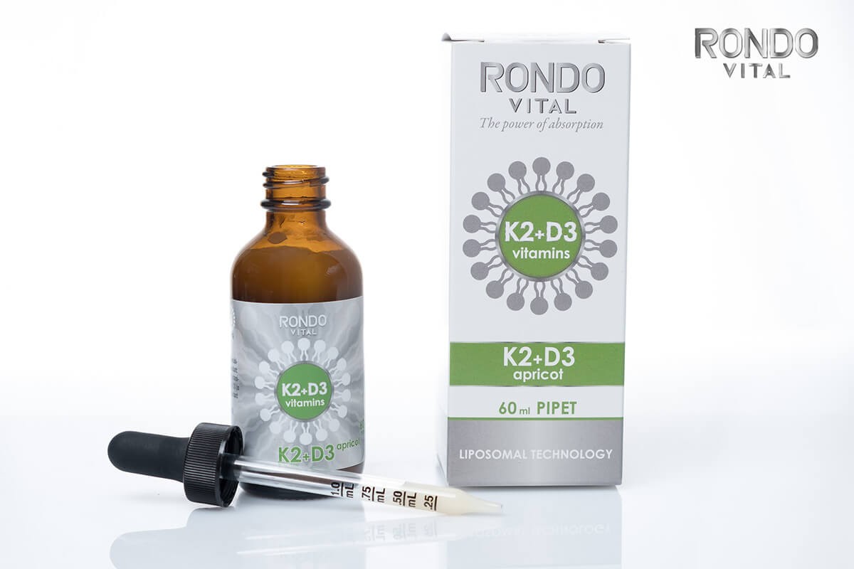 РондоВитал Липозомен Витамин K2+D3 60мл. с пипета