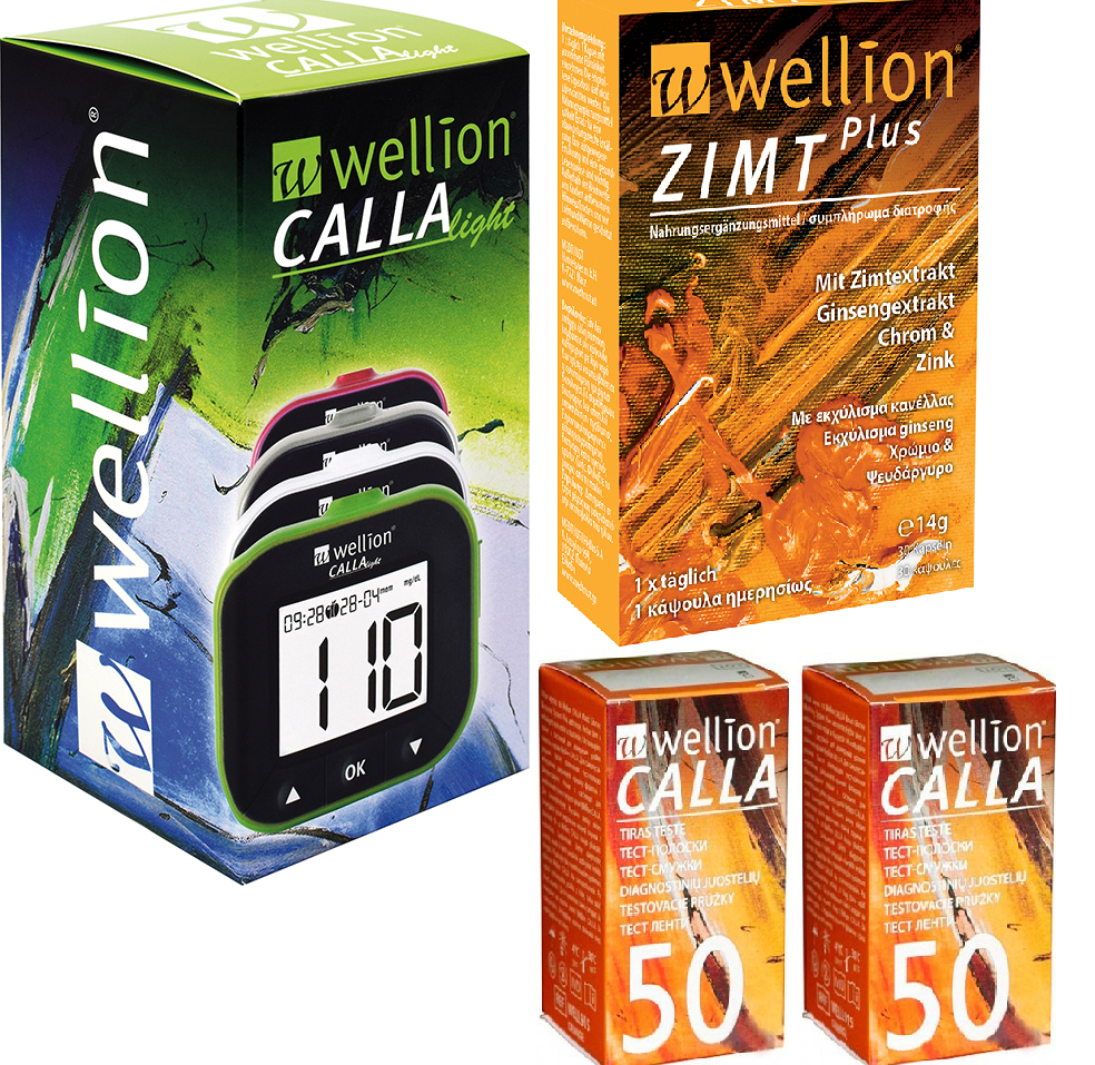 Wellion Calla Промоционален пакет за измерване на кръвна захар