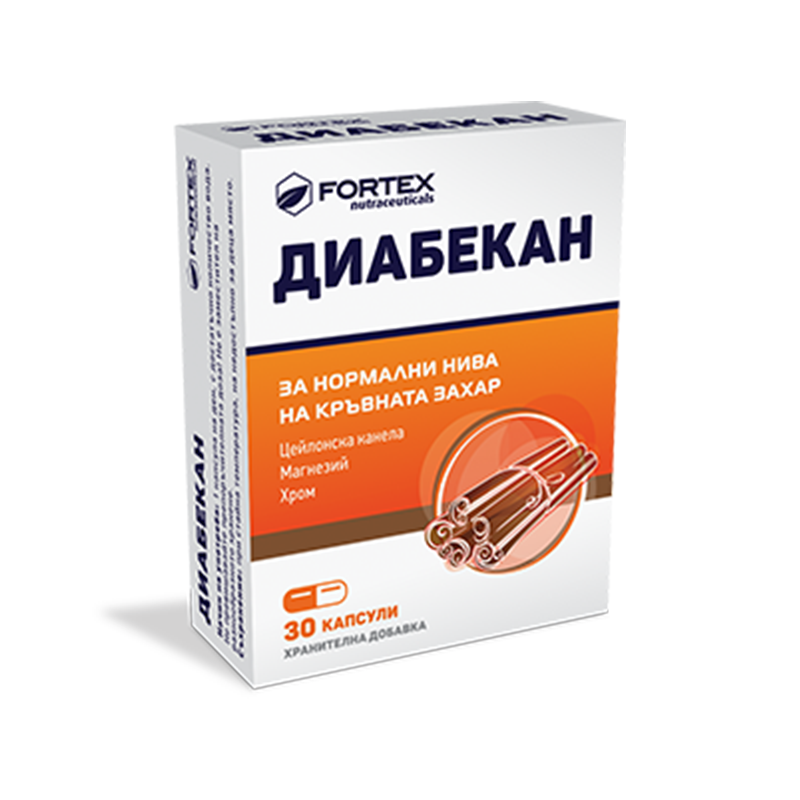 Fortex Диабекан, 30 капс