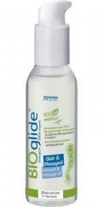 BIOglide® - натурален лубрикант с масажно масло - 125 мл