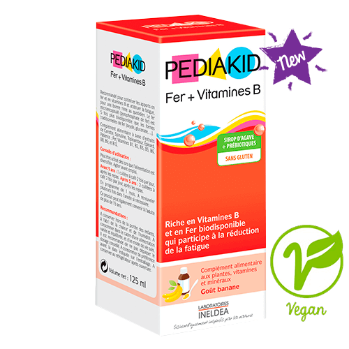 Pediakid Сироп с желязо и витамини В 125мл