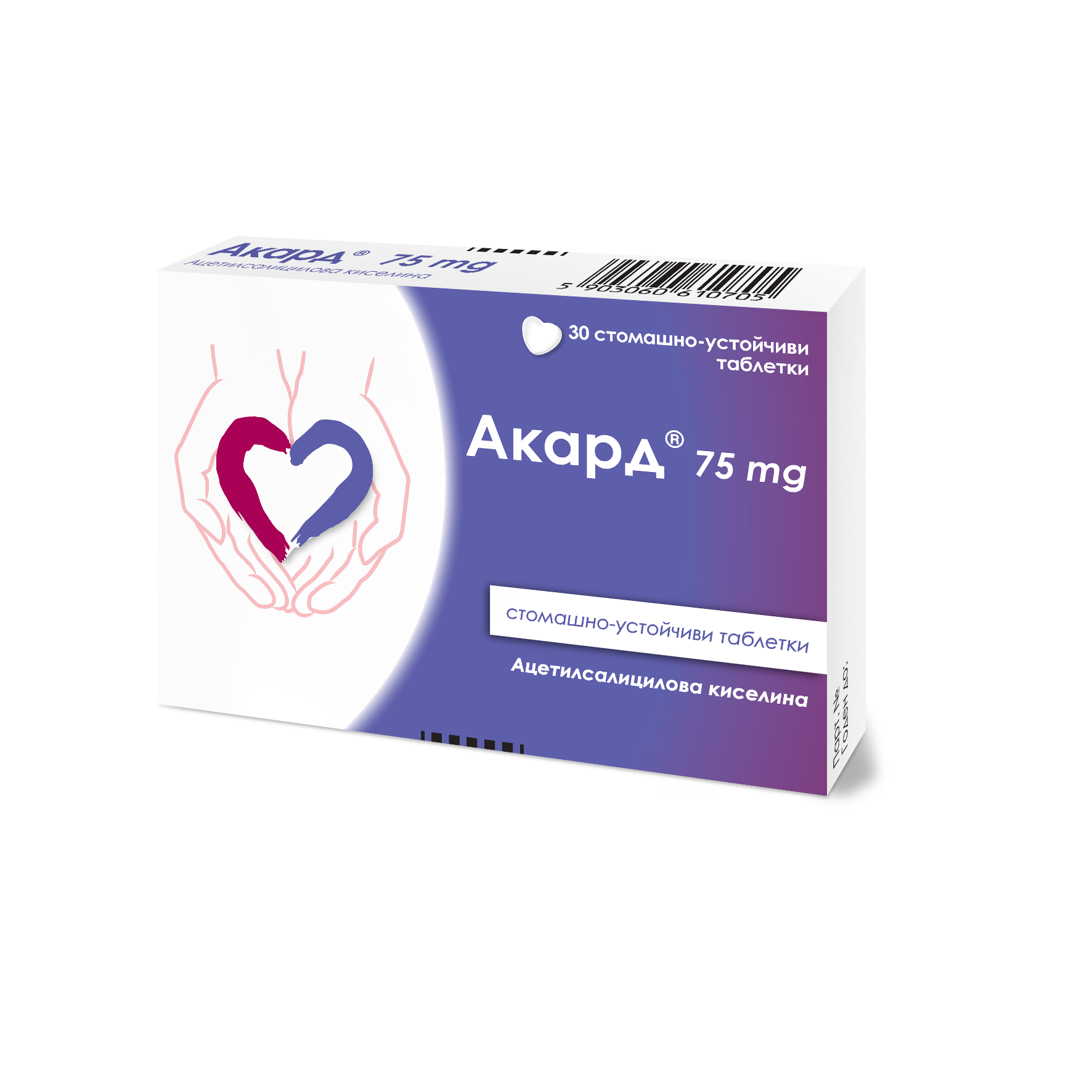 Акард таблетки 75 мг. х 30