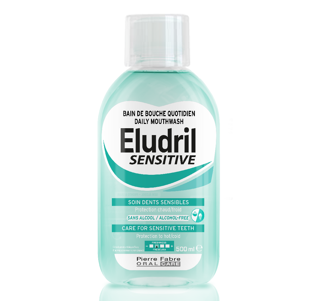 ELUDRIL SENSITIVE ежедневна вода за уста 500мл