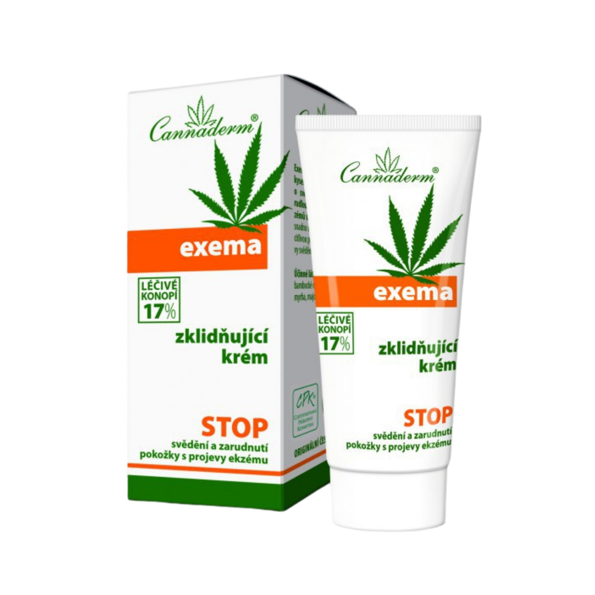 Cannaderm Екзема успокояващ крем 50мл