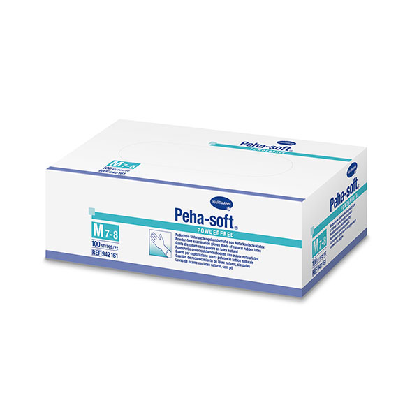 Hartmann Пехасофт латексови нестерилни ръкавици х 100 броя