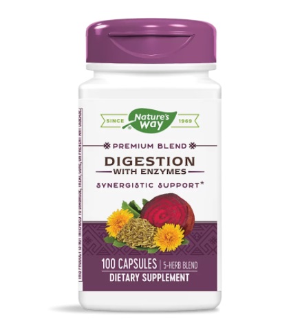 Digestion with Enzymes / Храносмилателни ензими х 100 капсули