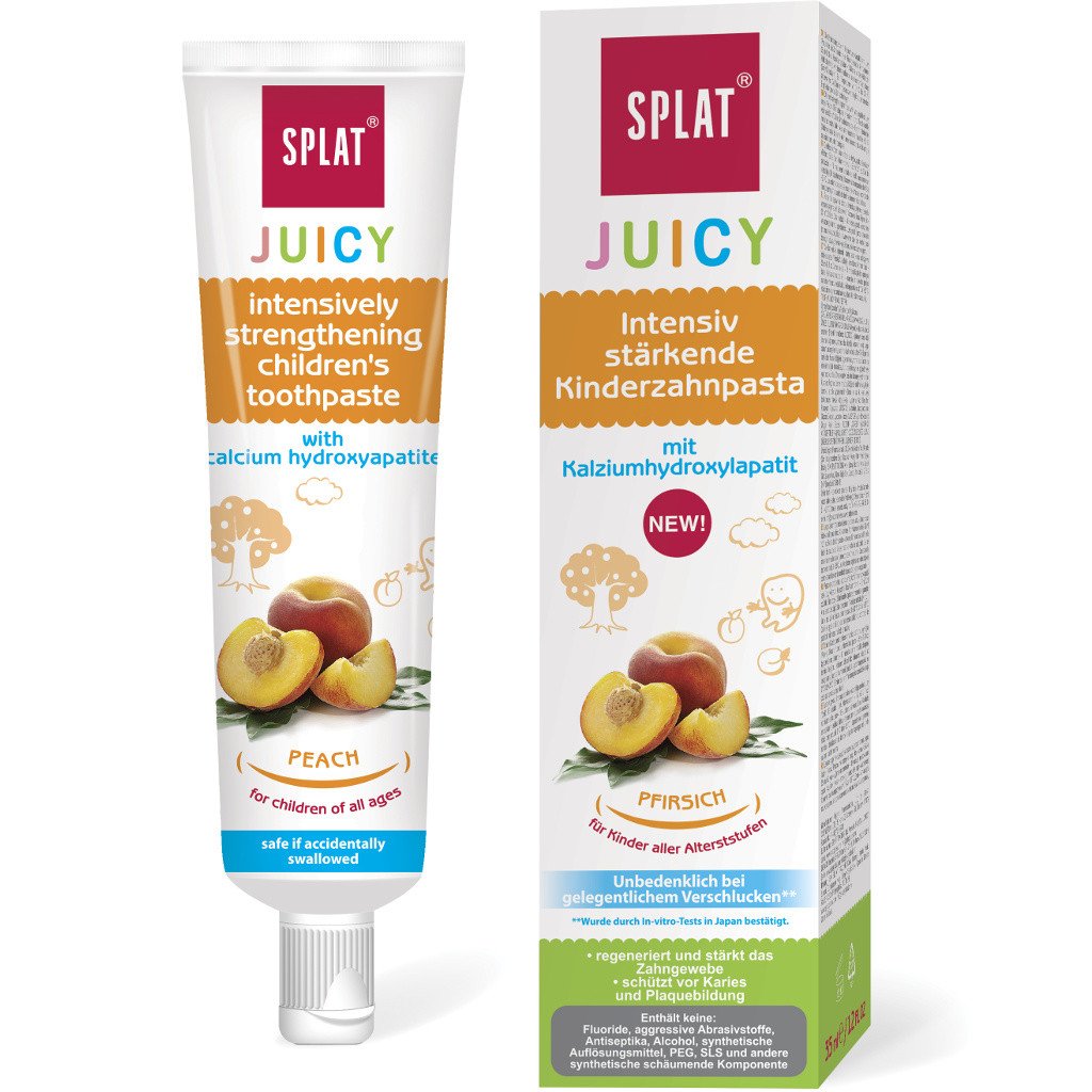 Splat Juicy Peach Паста за зъби за деца 35мл