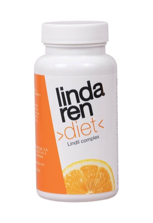 Linda Ren Lindil Complex Редукция на теглото 60 капсули