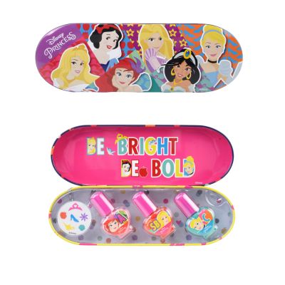 Markwins Kids Disney Princess Метална кутия с лак за нокти