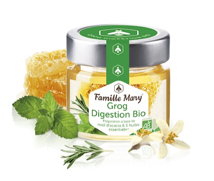 Grog Digestion Bio Грог за добро храносмилане (с акациев мед и етерични масла) 100гр