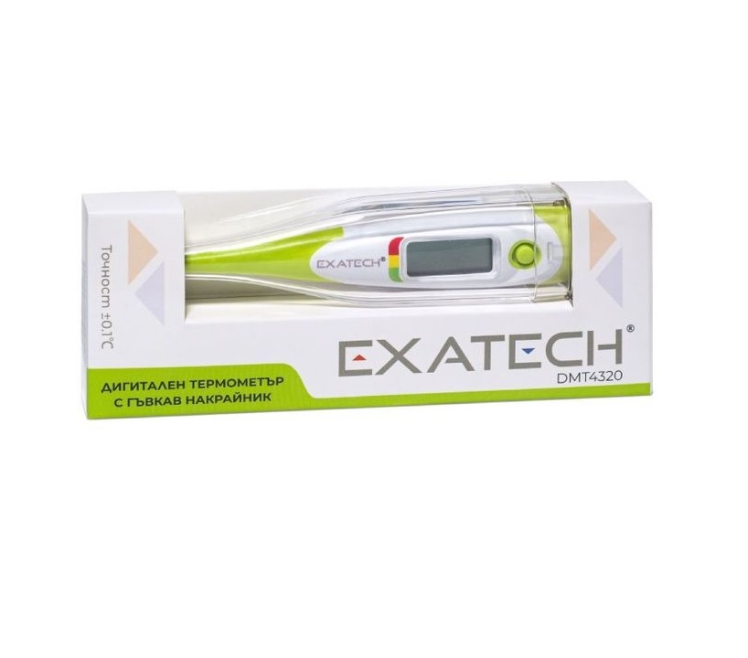 Дигитален термометър с гъвкав накрайник Exatech