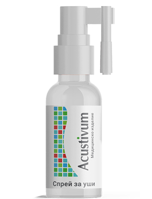 Акустивум спрей за почистване на ушна кал 20мл.