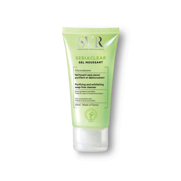 SVR Sebiaclear Измивна гел-пяна за лице 55мл