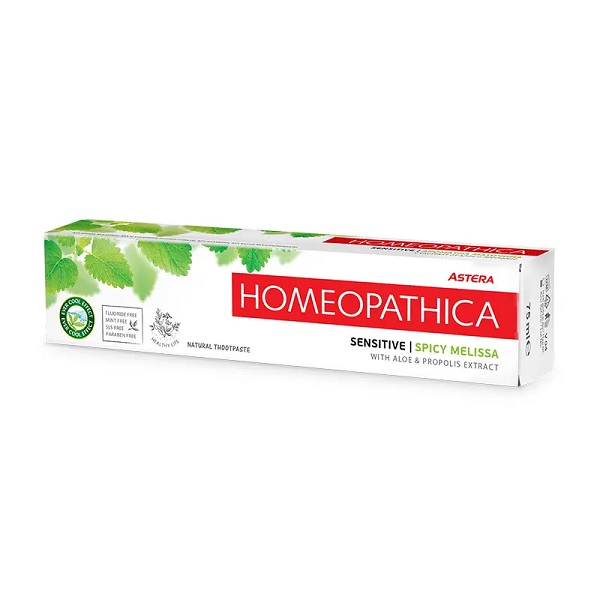 Astera Homeopathica Sensitive паста за зъби 75 мл