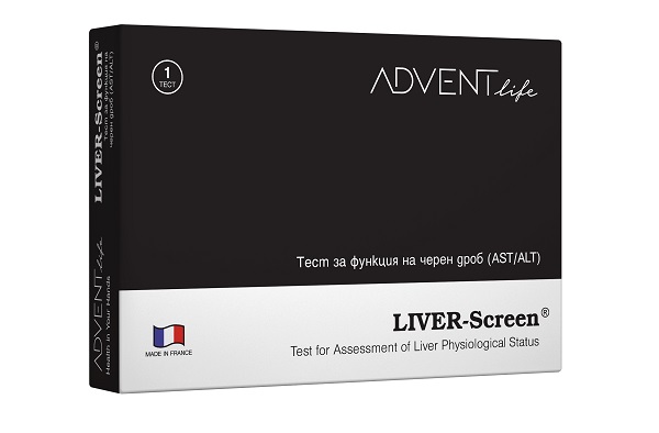 Advent Life Liver Screen Тест за функция на черен дроб в домашни условия (AST/ALT)