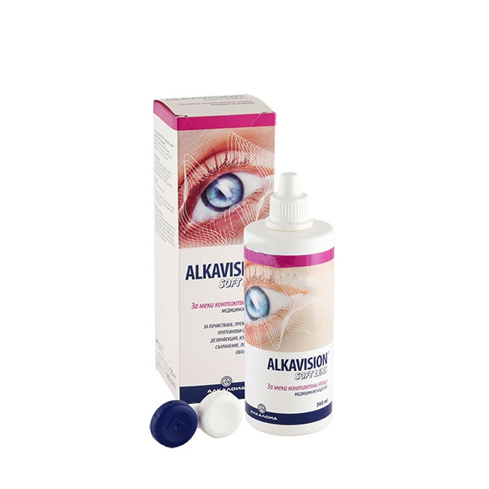 Алкавижън Софт Ленс разтвор за лещи 360 мл