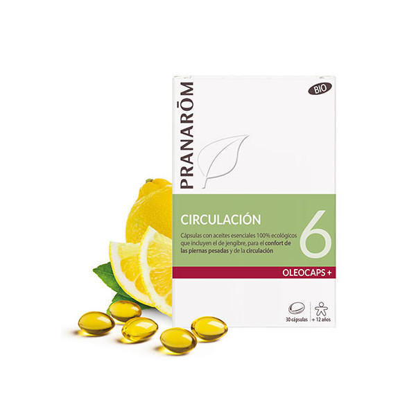Pranarom Oleocaps 6 - за уморени крака и добро кръвообръщение