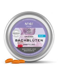 Lemon Pharma Мозъчна функция, памет и концентрация - Цветни есенции на д-р Бах №41 Пастили х40 броя