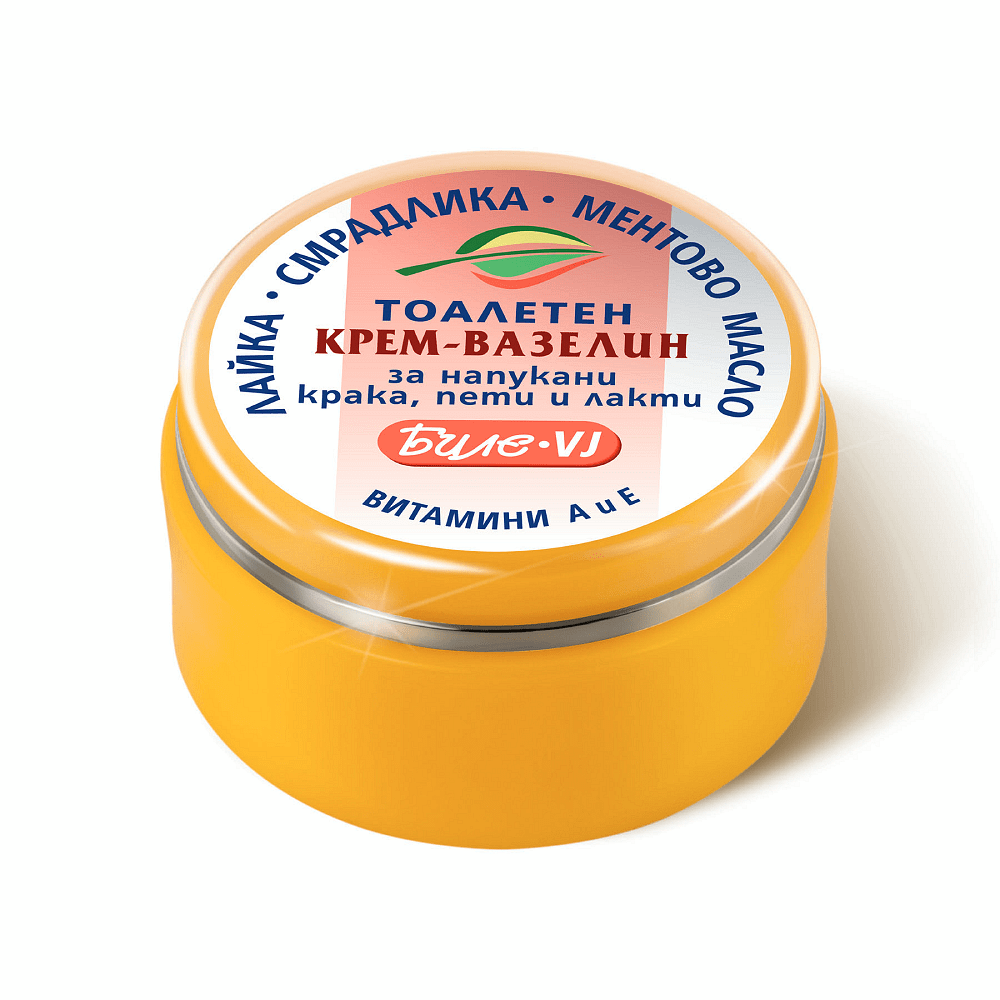 Биле VJ Тоалетен крем-вазелин за напукани крака, пети и лакти 40 мл