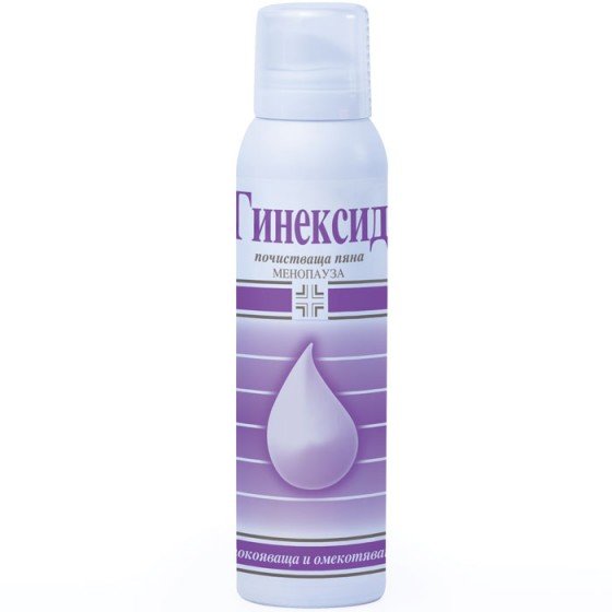 Гинексид Менопауза успокояваща и омекотяваща интимна пяна 150мл