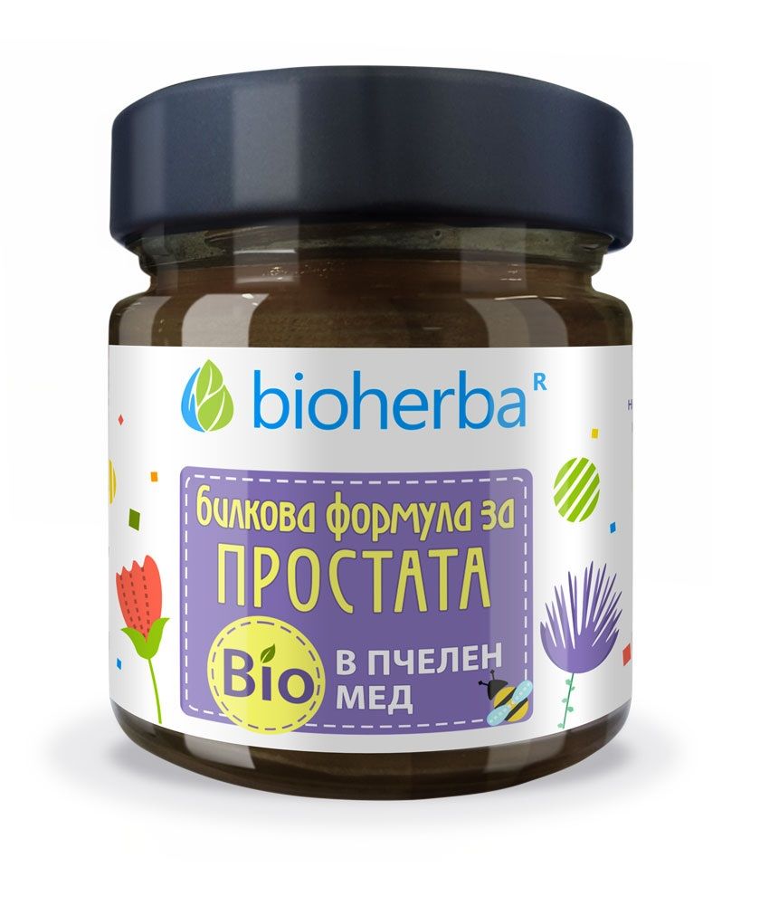 Биохерба Билкова формула за простата в био пчелен мед х 280гр.