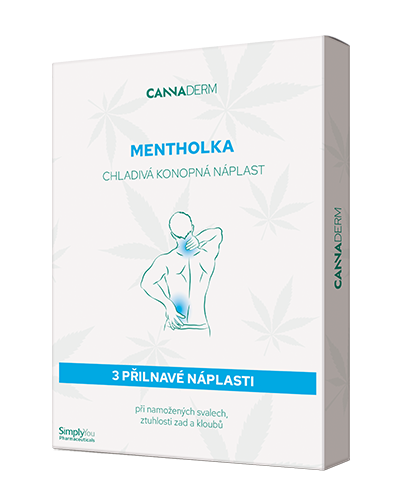 Cannaderm Ментолка охлаждащ пластир х3 броя