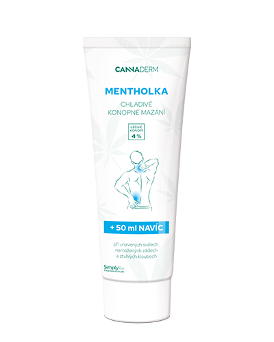 Cannaderm Ментолка охлаждащ гел балсам 200мл