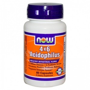 Acidophilus 4 X 6 Powder Now Foods