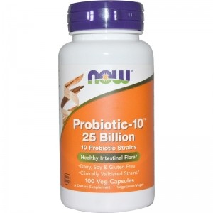 Probiotic-10 25 billion Now Foods