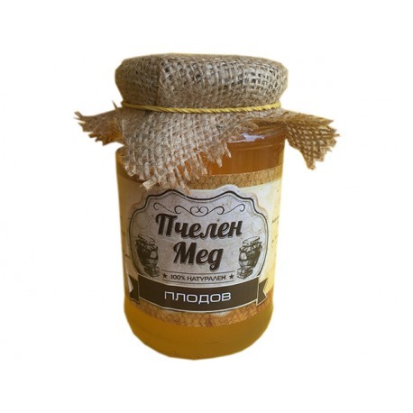 Пчелен мед, Натурален, Плодов - 700 гр.