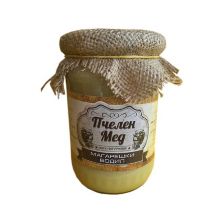 Пчелен мед, Натурален, Магарешки бодил - 700 гр.