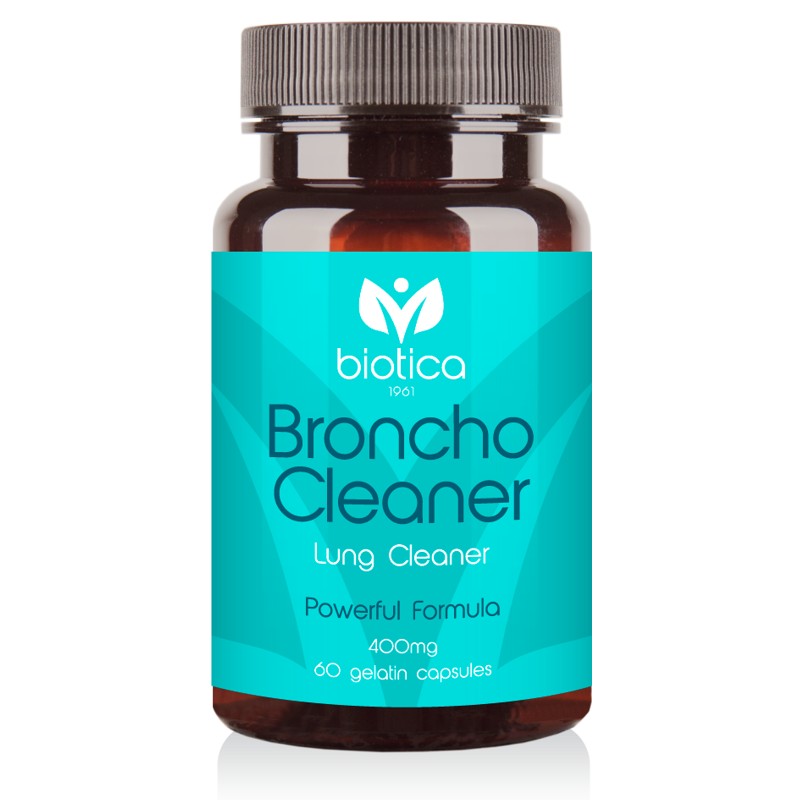 Бронхо клийнър 400мг. х 60 капс. Ботаника