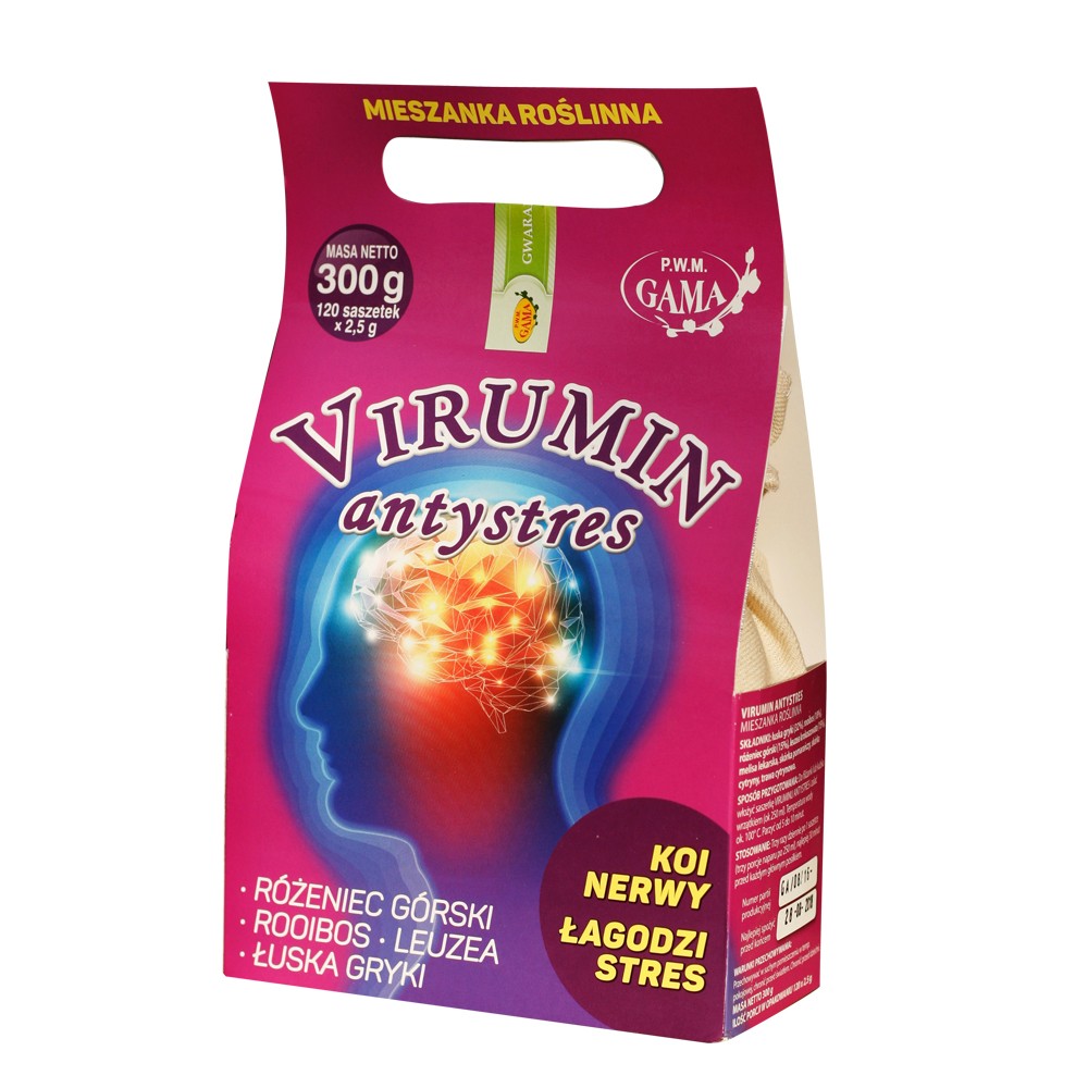 Вирумин антистрес чай х 120 филтърни торбички