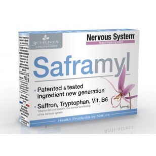 3Chenes / Троа Шен Сафрамил - антидепресант с екстракт от шафран х 14 табл