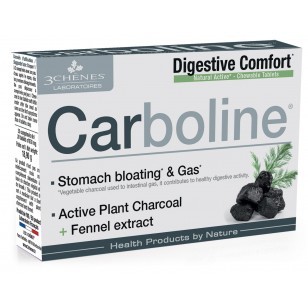 Карболин - Благоприятства храносмилателния комфорт и поддържа нормалната работа на стомаха х 30табл