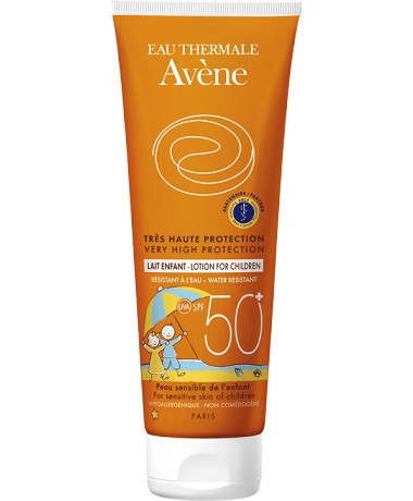Avene Слънцезащитно Мляко за деца SPF 50+ Туба 250мл