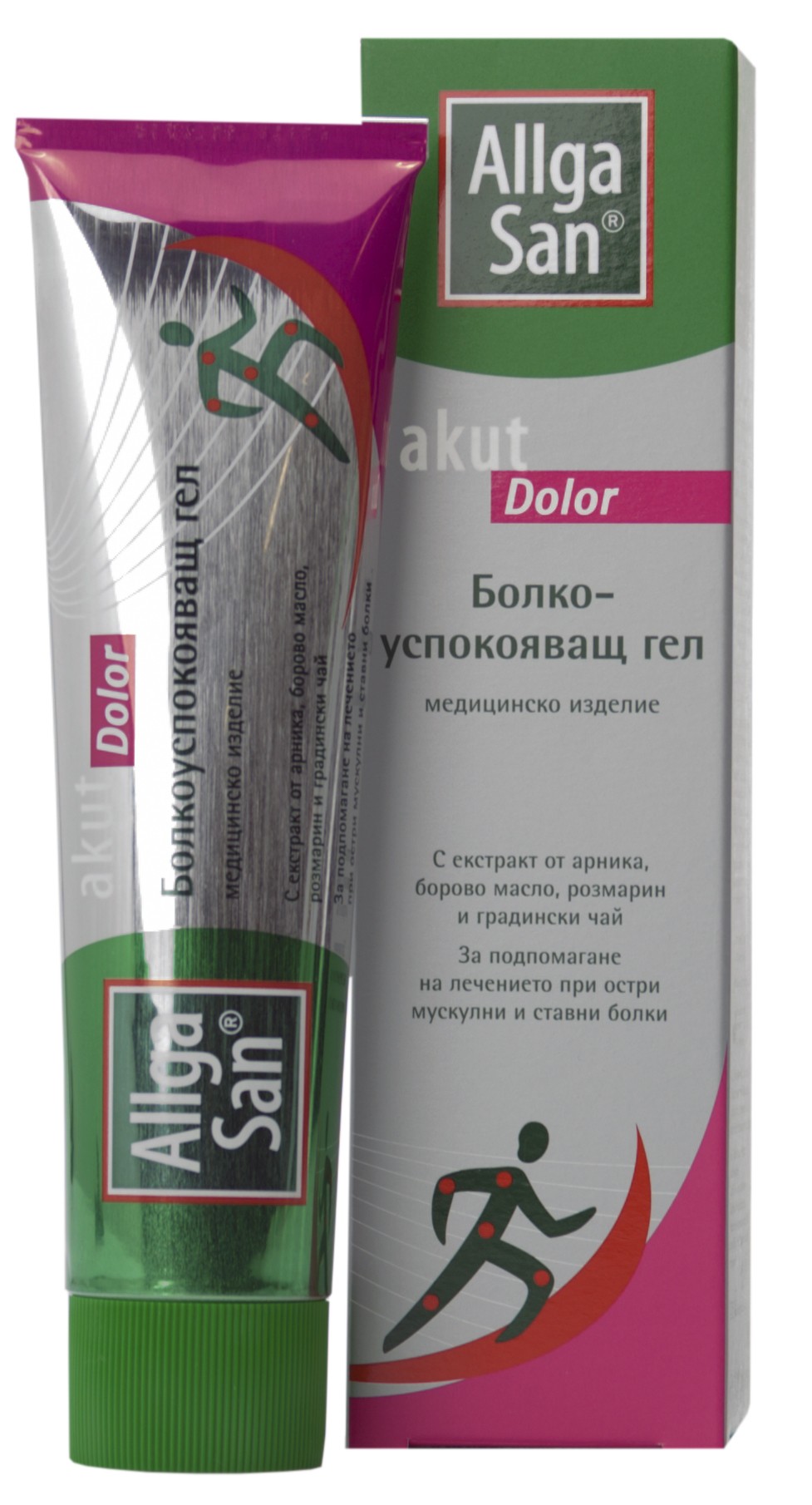 АЛГАСАН АКУТ ДОЛОР БОЛКОУСПОКОЯВАЩ ГЕЛ 100мл
