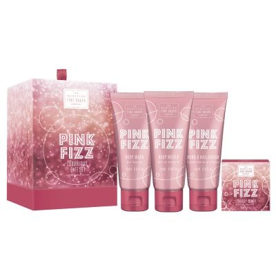 Подаръчен Комплект Pink Fizz /Розово Шампанско/ 4 продукта