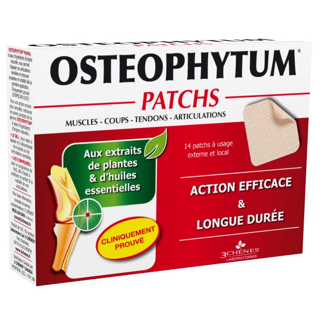 3Chenes / Троа Шен Остеофитум пластири х 14бр