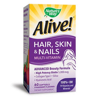 Alive! / Алайв коса, кожа и нокти 1040 mg