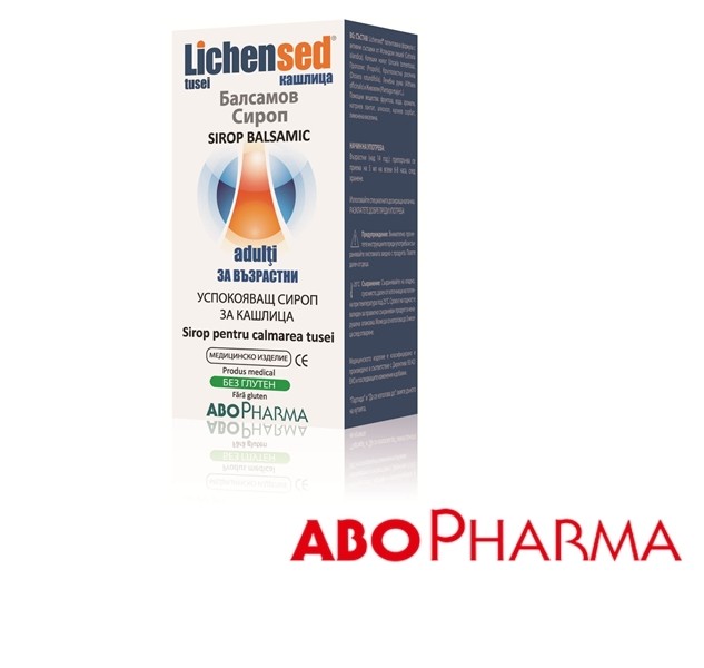 АбоФарма Лихенсед балсамов сироп за възрастни 150мл
