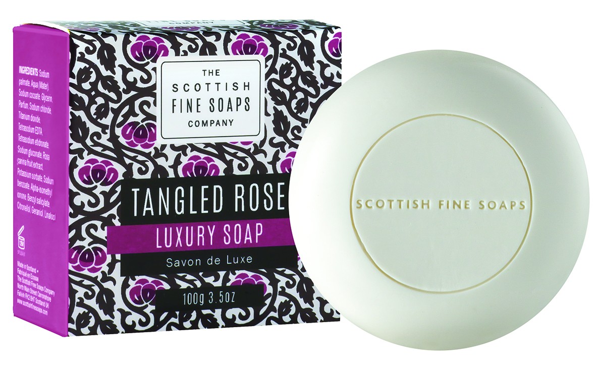 Skottish fine soaps / Скотиш файн Соапс Луксозен сапун Дива Роза 100g