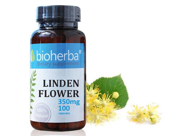 Bioherba / Биохерба ЛИПА ЦВЯТ 350 МГ X 100 КАПС
