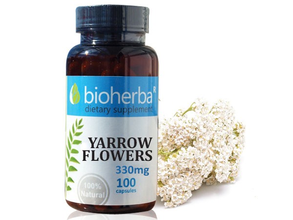 Bioherba / Биохерба Бял Равнец 330мг х 100капс