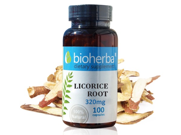 Bioherba / Биохерба Сладник корен 320 мг х 100капс