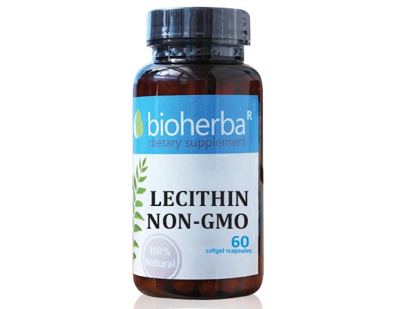Bioherba / Биохерба LECITHIN NON-GMO / ЛЕЦИТИН БЕЗ ГМО 60 СОФТГЕЛ КАПС