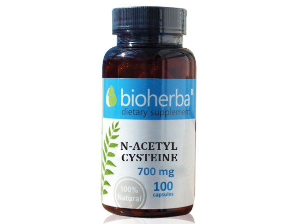 Bioherba / Биохерба Н-Ацетил-Цистеин  700мг х 100 капсули