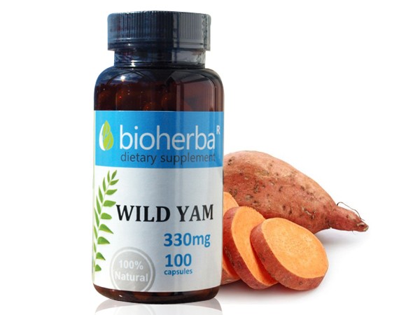 Bioherba / Биохерба Див Картоф /Ям/, 100 капс. 330мг.