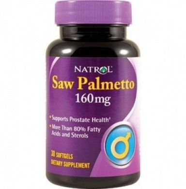 Natrol saw palmetto 160mg 30 softgels, повишава либидото