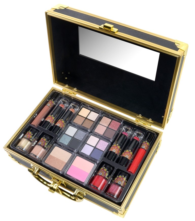 Markwins / Маркуинс Подаръчен комплект „Куфарче с грим – Boho Chic”